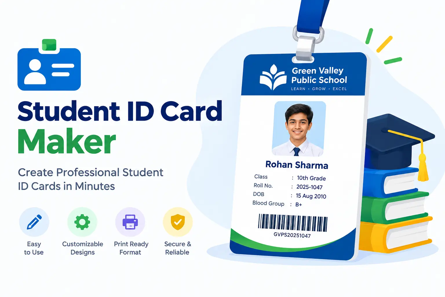 Student ID Card Maker Online - Free School & College Identity Card Generator