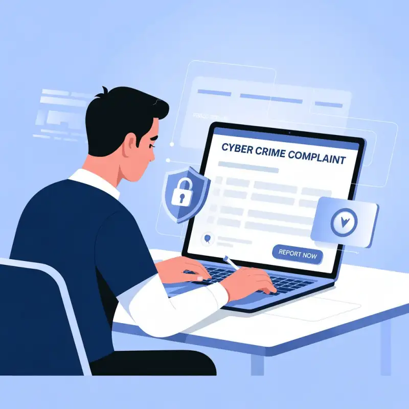 Cyber Crime Complaint Letter Format - Hindi and English Sample