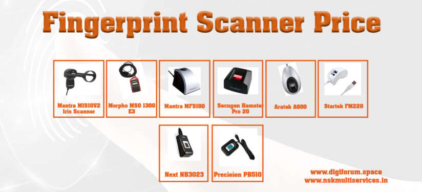Fingerprint scanner device price