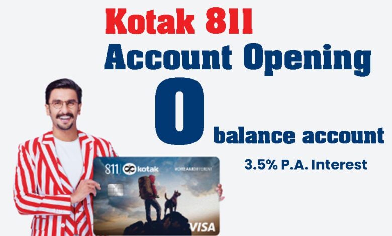 Kotak 811 Account opening