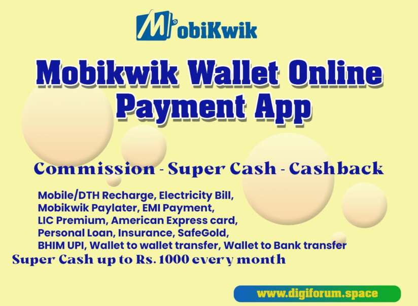 Mobikwik Wallet Online Payment App