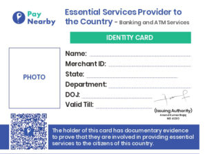 paynearby ID Card Front 