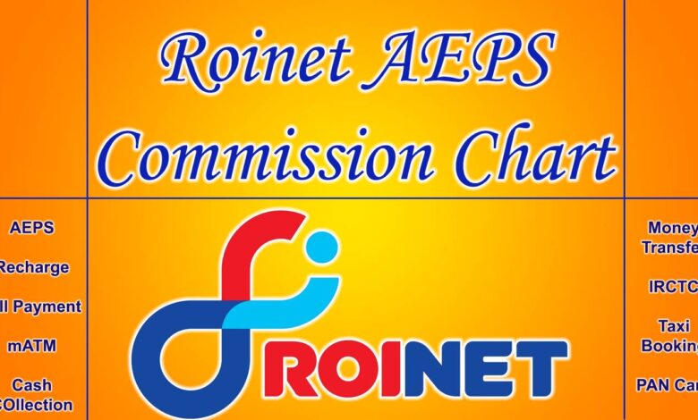 Roinet AEPS commission chart