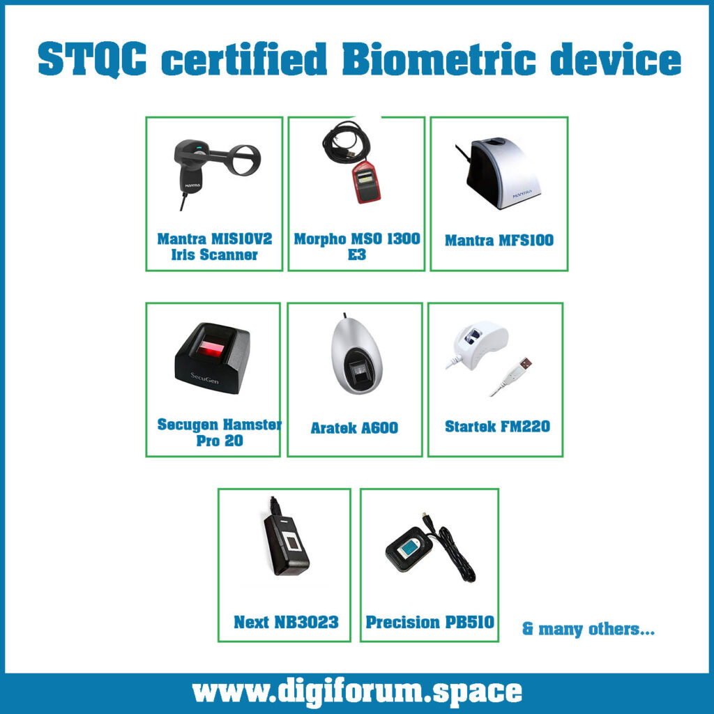 STQC Certified Biometric Device