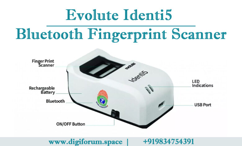 Evolute Identi5 Bluetooth Scanner