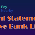 Mini Statement live bank list