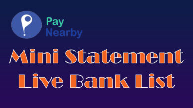 Mini Statement live bank list