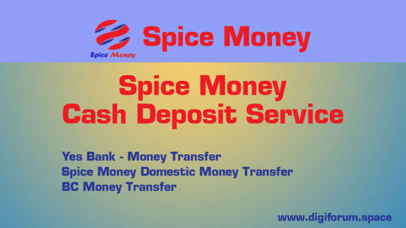 Spice Money Cash Deposit Service