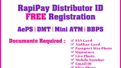 Free Rapipay Distributor ID Registration
