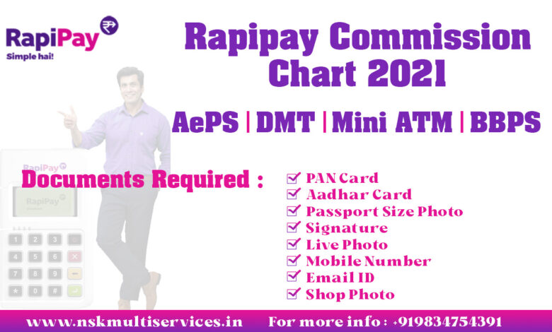 Rapipay Commission Chart 2021