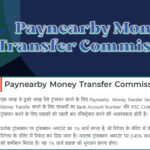 Paynearby Money Transfer Commission