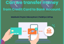 Can we transfer money from Credit Card to Bank Account