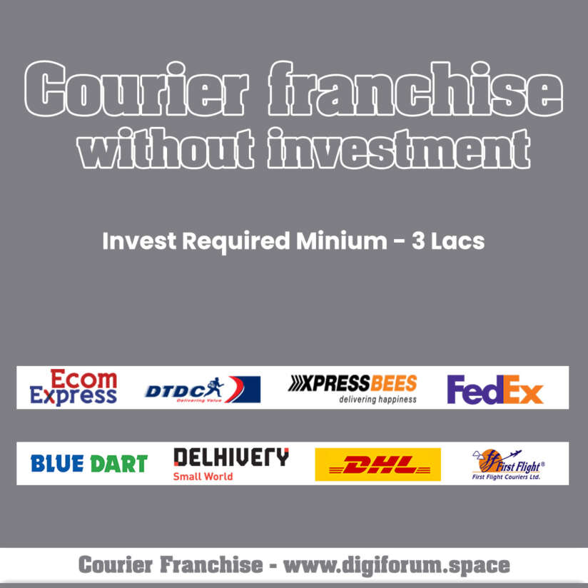 Courier Franchise without investment