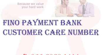 Fino Payment Bank customer care number