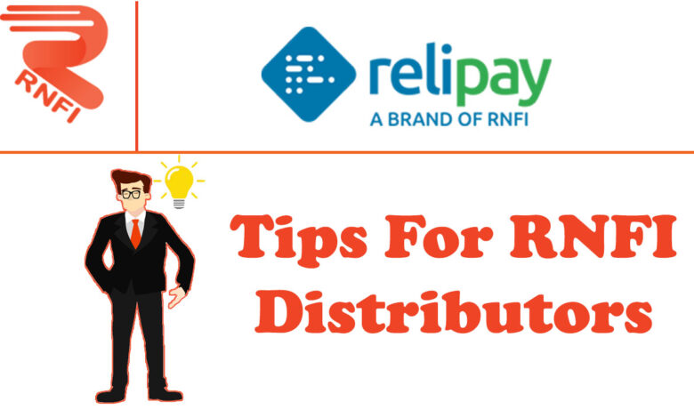 rnfi relipay distributor tips