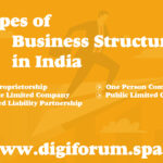 types of business structures in india