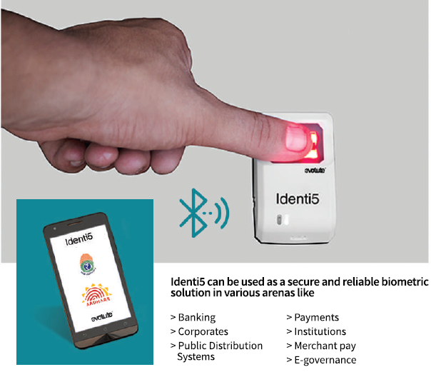 wireless identi5 bluetooth fingerprint scanner