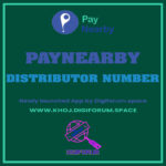 Paynearby Distributor Number