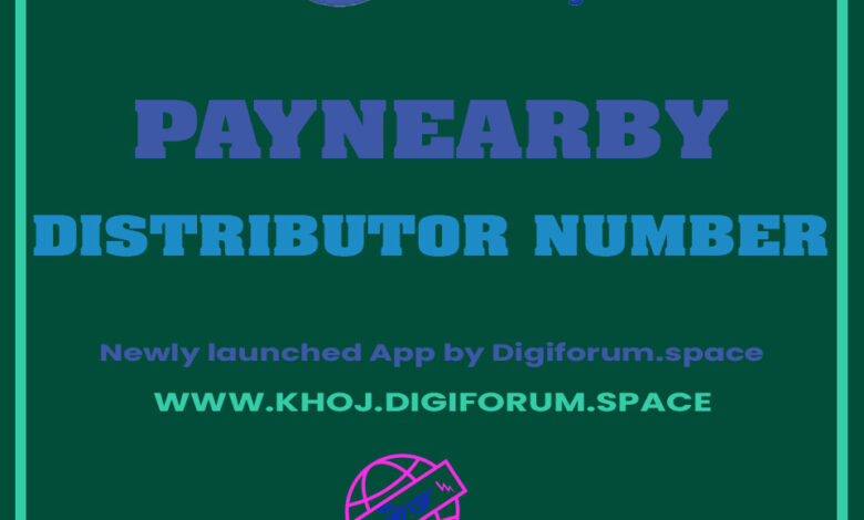 Paynearby Distributor Number