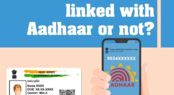 How to check mobile number is linked with Aadhaar or not?