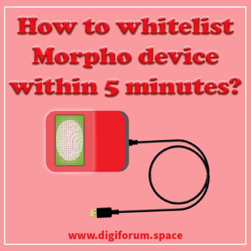 How to whitelist Morpho device