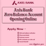 Axis Bank Current Account Opening Online