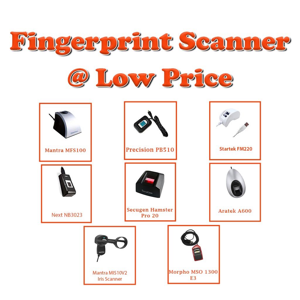 Fingerprint scanner low price