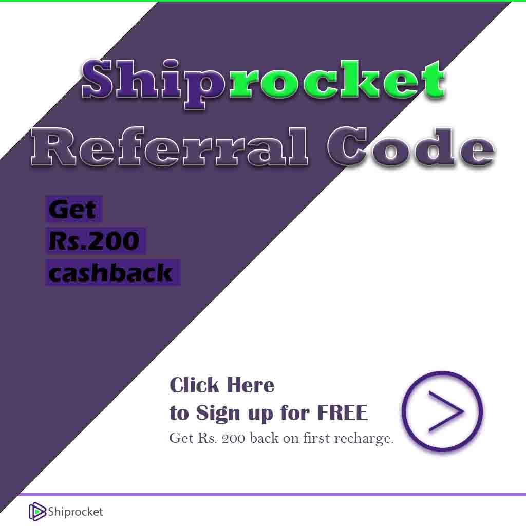 shiprocket referral code