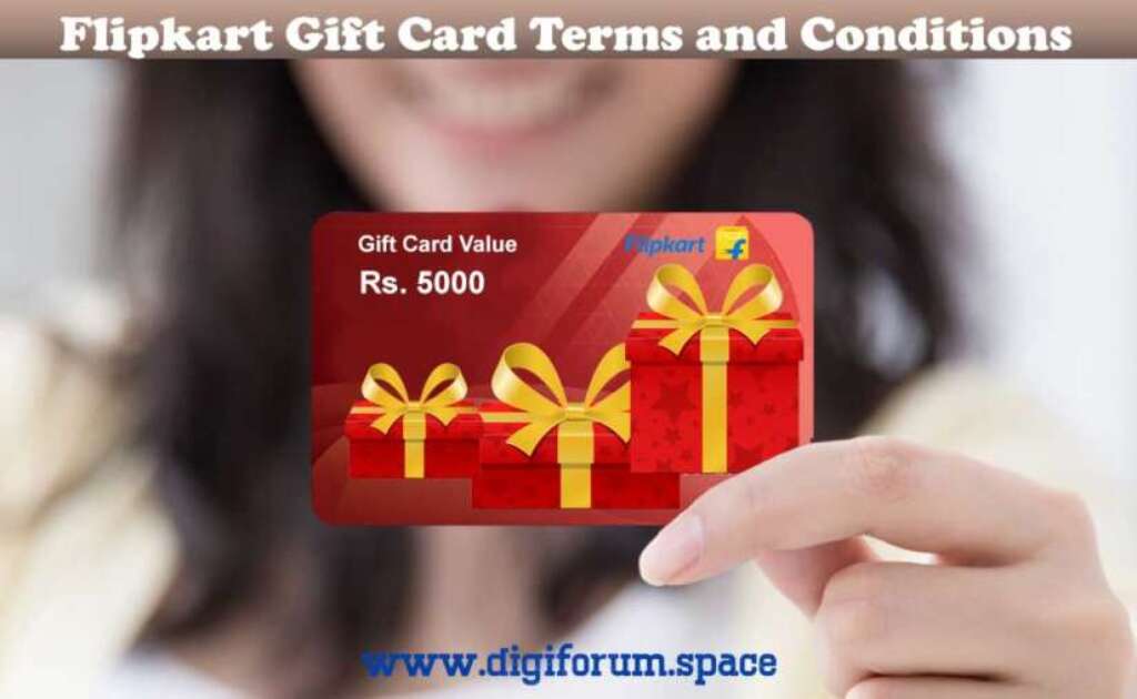 flipkart gift card terms and conditions