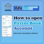 How to open Paytm Bank Account