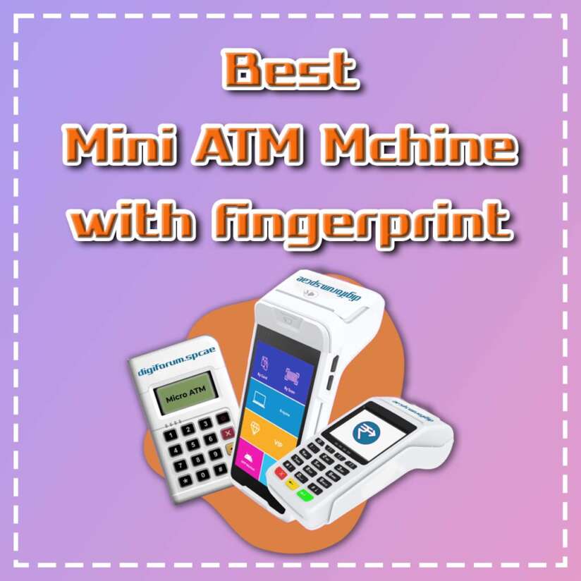 Best Mini ATM machine with fingerprint