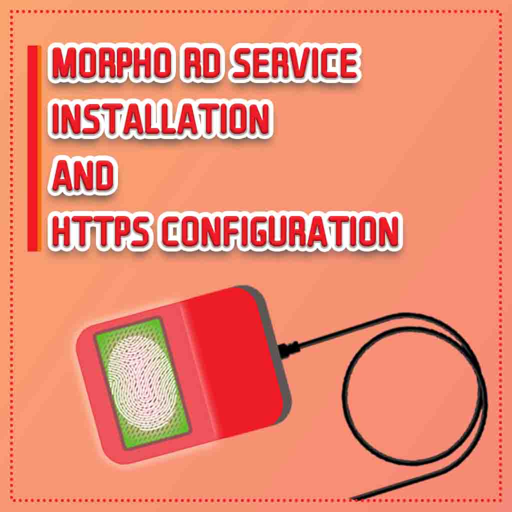 Morpho rd service installation and https configuration