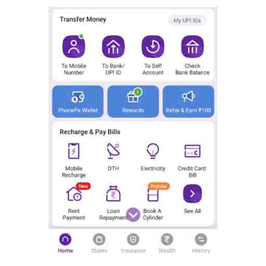 Phonepe Money transfer App22