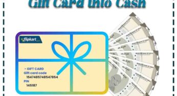 Flipkart Gift Card to Cash