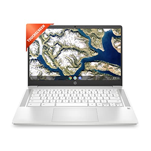 HP Chromebook 14 Intel Celeron N4020-4GB SDRAM/64GB eMMC + 256GB Expandable Storage 14inch(35.6 cm) Thin & Light Touchscreen Laptop (Chrome OS/B&O/Google Assistant/BL Keyboard/1.46 kg),14a-na0002TU