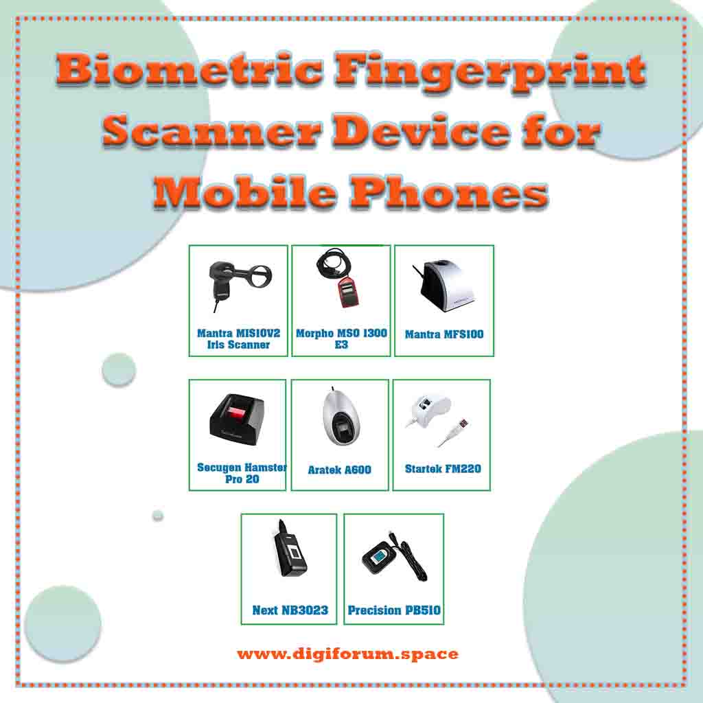 List of Best Biometric Fingerprint Scanner Devices for Mobile Phones