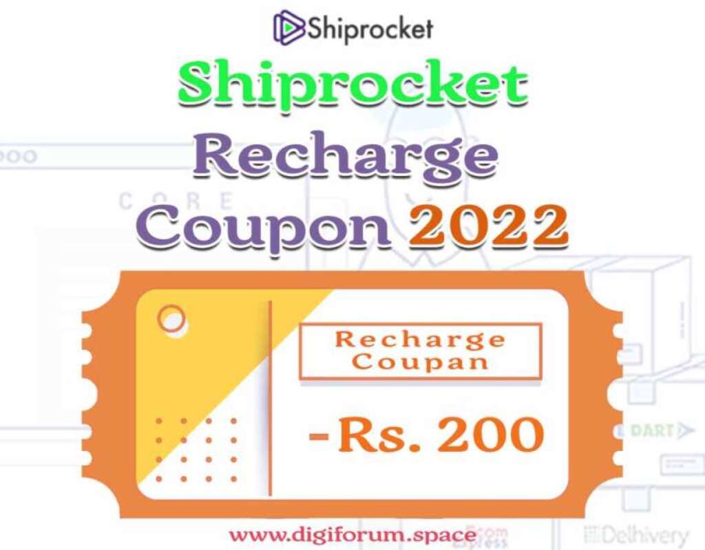Shiprocket Recharge Coupon 2022