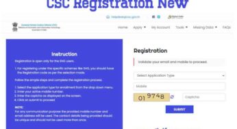 How to do CSC Registration in 2023