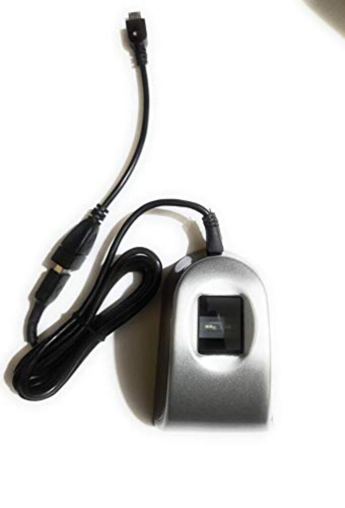 Mantra MFS 100 Bio-Metric USB Device Optical Finger Print Sensor (Grey)