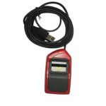 Safran Morpho Icons MSO 1300 E3 Biometric Fingerprint Scanner with RD Service (Red and Black, 6.5 x 3.5 x 1.5 cm)