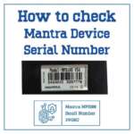 How to check mantra device serial number