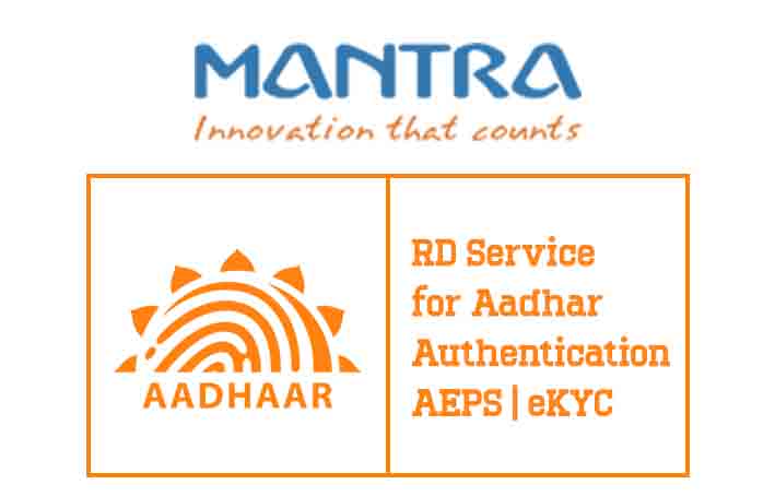 Mantra RD Service for Aadhar Authentication