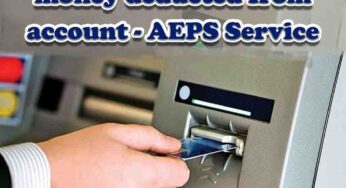 Transaction failed but money deducted from account – AEPS Service