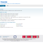 1 TRACES WEbsite