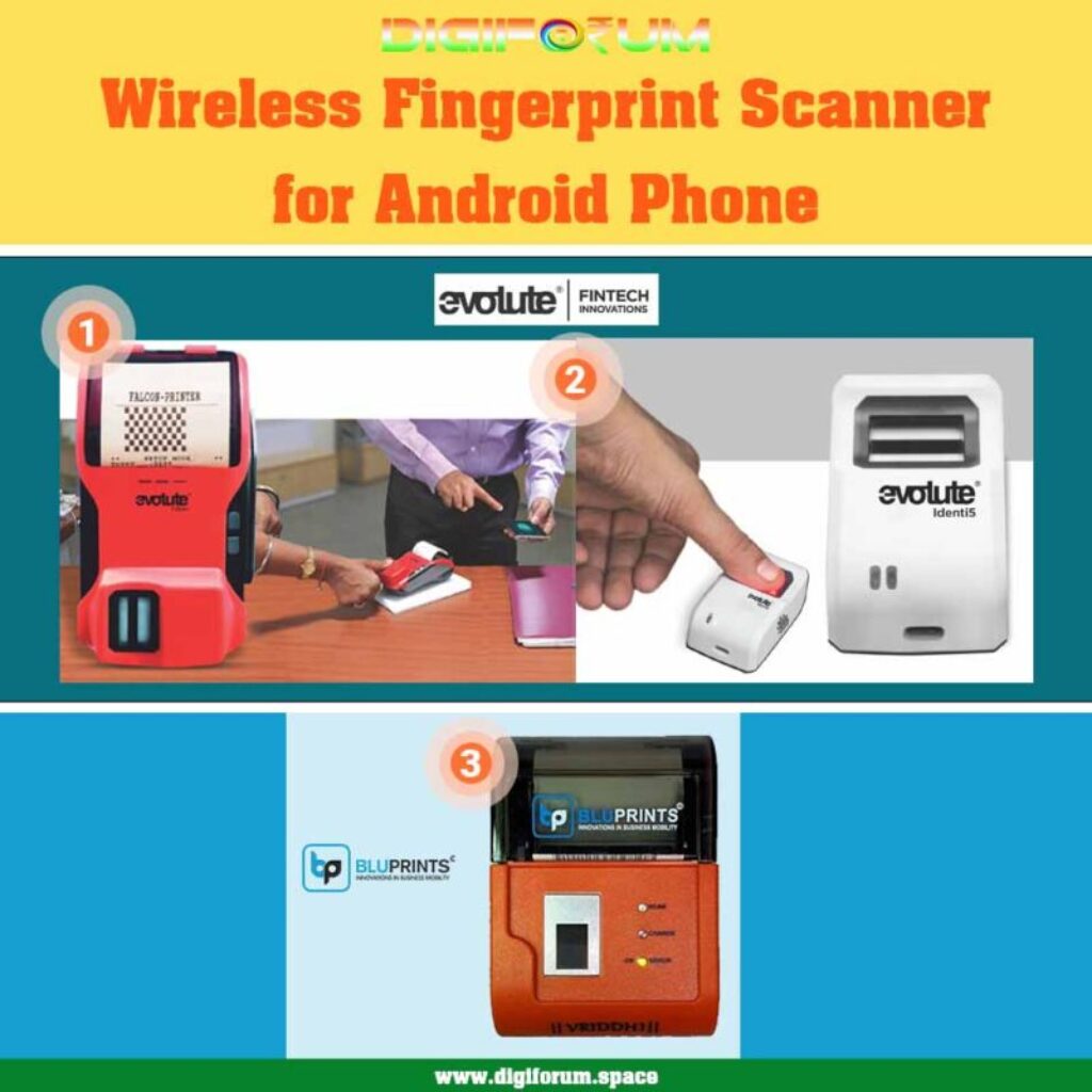 Wireless Fingerprint Scanner for Android