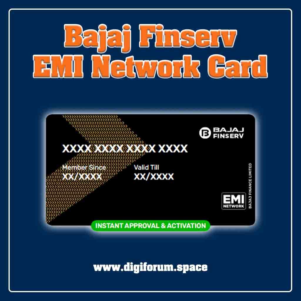 bajaj finserv EMI Network card