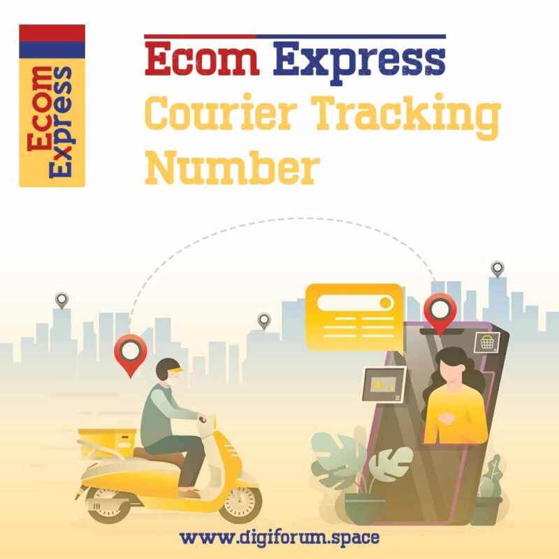 Ecom Express courier tracking number