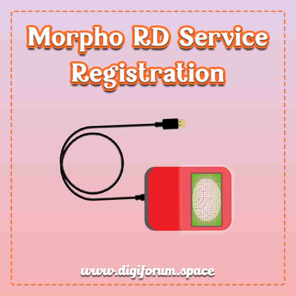 Morpho RD Service Registration