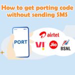How to get porting code without sending SMS