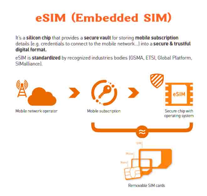 how does esim work in india